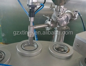 Xtime全自動ダブルヘッドロータリーアイスクリームヨーグルトゼリーバター紙コップ充填シーリングキャッピングワンセットマシン - Product Image 4