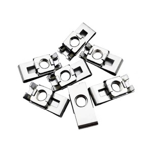 <span class=keywords><strong>Prix</strong></span> de gros Fixations : Écrou à clip en U en acier à ressort, type à pression en cuivre, avec vis - Product Image 6