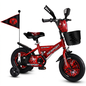 Vélo pour enfants / Vélo pour enfants de 12 pouces fourni par l'usine / Nouveaux modèles de vélos pour enfants <span class=keywords><strong>Spiderman</strong></span> de 14 pouces pour enfant de 3 ans - Product Image 1
