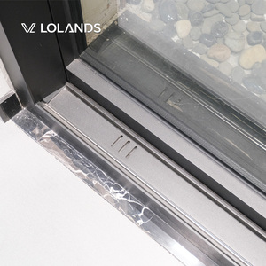 <span class=keywords><strong>Puerta</strong></span> <span class=keywords><strong>Corredera</strong></span> de Vidrio Templado Doble de Alta Resistencia y Diseño Moderno, Resistente al Agua, para Cocina, Interior y Jardín - Product Image 3