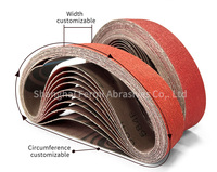 Bande abrasive à support textile FM P24-P360 pour polissage, finition, ébavurage et meulage – Modèle OEM personnalisable