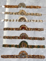 Bande de plumes naturelles de coq pour chapeau, ruban de couture, franges, accessoire de coiffure pour hommes et femmes, chapeau de cowboy, costume, coiffure, accessoire pour cheveux