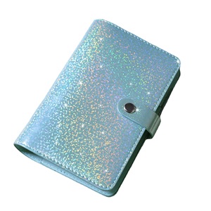 A6 PU cahier à feuilles mobiles Budget planificateur classeur <span class=keywords><strong>Macaron</strong></span> Glitz Morandi Plan financier grand livre enveloppe dépôt en espèces - Product Image 1
