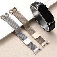 Correa de Metal Magnética de Estilo Milanesa para Xiaomi Band 8-9, Nueva, con Estilo Lujoso para Estudiantes