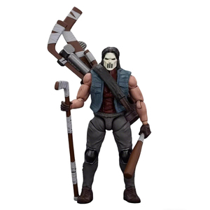 JOYTOY TMNT - Casey Jones, <span class=keywords><strong>Action</strong></span> <span class=keywords><strong>Figure</strong></span> in Scala 1/<span class=keywords><strong>18</strong></span>, Modello Articolato da Collezione, Statuetta in Miniatura con Accessori e Base - Product Image 1