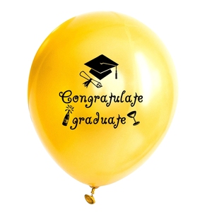 Hstyle Congratulate Graduate Printed Latex <strong>Balloons</strong> 12inch 2024 Decorations Celebration Supplies <strong>Graduation</strong> Party <strong>Balloon</strong> Globo - Product Image 2