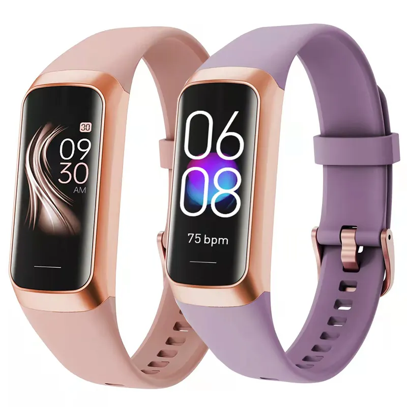 Top C60 AMOLED Color Screen Smartband Ip67 Waterproof Heart Rate Health Monitoring Sports Smart Fitness Band Android bracelet