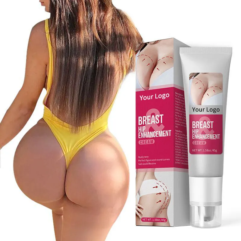 45G Groothandel Natuurlijke Lifting Hip Instant Aanscherping Borstvergroting Crème Private Label Borst Strakke Crème Hip Massage Cream