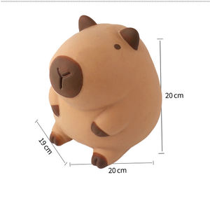 Nuevos Juguetes de Peluche de Capibara Suaves y Lindos, Juguetes de TPR para Apretar, Juguetes Antiestrés para Niños y Adultos, Tamaño Grande - Product Image 6