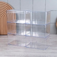 Boîte à pâtisserie rectangulaire transparente en PS de qualité alimentaire, petite, 112x80x63mm, 450ml, pour gâteaux, biscuits, bonbons, pâtisseries, avec couvercle, JNH-037, marque JNH