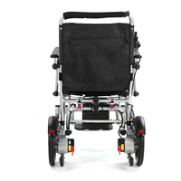 Fauteuil roulant électrique intelligent pliable en alliage d'aluminium, fauteuil motorisé léger, scooter tout-terrain pour personnes handicapées, pour les voyages