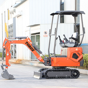 批发价迷你挖掘机 1.2 吨农用挖掘机 迷你履带式挖掘机 库博塔发动机 1.2 吨小型迷你挖掘机出售 - Product Image 2