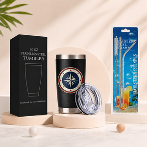 Vaso Térmico Personalizable de Acero Inoxidable con Tapa y Pajita, Texto/Logotipo Personalizado, Aislamiento Térmico de 6-12 Horas, Libre de BPA - Product Image 3