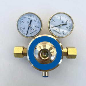 Régulateur de pression de dioxyde de carbone à double manomètre à une seule étape YQJ-11A, vanne de réduction de pression de gaz hélium pour pipeline - Product Image 2