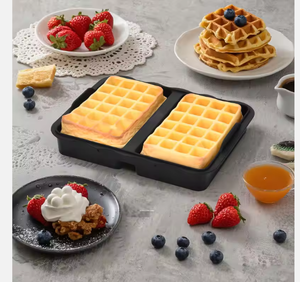 Le <span class=keywords><strong>moule</strong></span> à gaufres en <span class=keywords><strong>silicone</strong></span> le plus vendu convient aux friteuses à air, aux fours, est facile à démouler et est un outil de cuisson de cuisine - Product Image 3