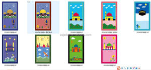 Tappetino da preghiera per <span class=keywords><strong>bambini</strong></span> Shantou SAJADAH Ramadan regalo portatile con Design speciale set regalo tappetino da preghiera per musulmani - Product Image 3