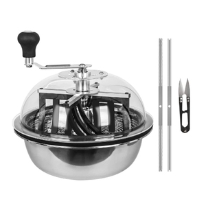 Electric Leaf <strong>Trimmer</strong> 13 Inch <strong>Bud</strong> Leaf Bowl <strong>Trimmer</strong> Clear Visibility Dome Twisted Spin Cut With Sharp Stainless Steel Blades - Product Image 1