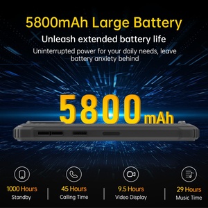 Teléfono Inteligente Resistente OUKITEL WP32 Desbloqueado, Sistema Operativo Android 13, 4+128 GB, Pantalla de 5.93 Pulgadas, Cámara Dual con IA de 5 MP y 20 MP, Teléfono Móvil 4G, Nuevo en Stock - Product Image 5