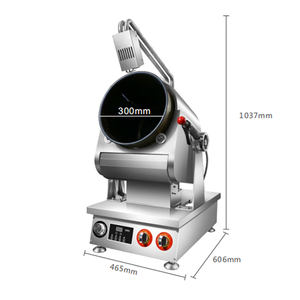 Máquina de Wok a Gas de Alta Velocidad para Mostrador ME QDMECH, Equipo de Cocina para Restaurante de Comida Asiática y Área de Comidas - Product Image 2