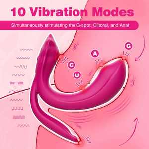 Triple Stimulation Télécommande Portable Anal Vaginal Clitoris Produit de Planning Familial <span class=keywords><strong>Test</strong></span> de Grossesse - Product Image 3