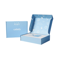 Dossiers en carton ondulé de luxe sur mesure, biodégradables, écologiques, pour emballages cadeaux, avec laminage mat et gaufrage