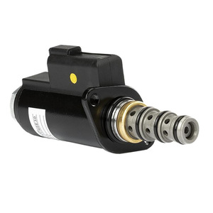 Vanne solénoïde rotative 12V 111-9916 avec port de 1/2 pouce pour excavatrices Caterpillar - Product Image 1