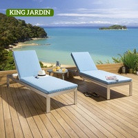 Chaise longue de camping King Jardin, chaise longue de jardin, chaise longue de plage, chaise longue de resort, mobilier d'extérieur de haute qualité, chaise pliante