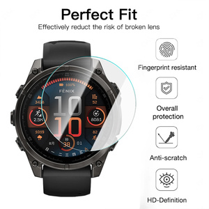 Protector de Pantalla de Vidrio Templado para Reloj Inteligente Garmin <span class=keywords><strong>Fenix</strong></span> 8 Pro 51mm 47mm <span class=keywords><strong>Fenix</strong></span> 7 7S 7X - Product Image 1