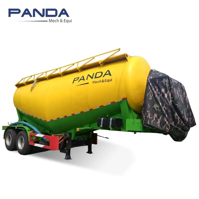 30 Cbm 35 Ton V Vorm Cement Tanker Voor Koop Vliegas Bulker Capaciteit Droge Bulk Semi Trailer Pneumatische Truck prijs