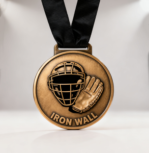 เหรียญรางวัล<span class=keywords><strong>แชมป์</strong></span>เบสบอลแบบหล่อ3D สำหรับการแข่งขันส่วนบุคคล - Product Image 2