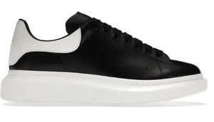 Zapatos Casuales para Hombre y Mujer, Zapatillas Deportivas Negras y Blancas, de Gamuza, con Plataforma, Modelo mq - Product Image 3