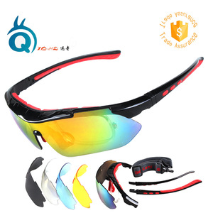 Lunettes de soleil polarisées Xq-Hq pour hommes et femmes, coupe-vent, protection UV, lunettes de sport avec étui Xq-082-1 - Product Image 4