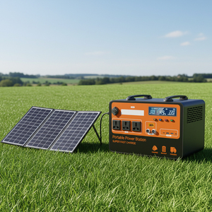 Design 200W-500W Portable Station <b>Solar</b> Car Compatibility Home Use MPPT Controller Pure Sine Wave - Product Image 4