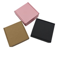Cadeau rose vif promotionnel Oem en gros bijoux vêtements carton d'expédition papier ondulé boîte d'emballage d'expédition