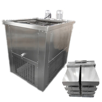 Vente en gros de machines de fabrication de glaçons transparentes industrielles commerciales de haute qualité et efficaces