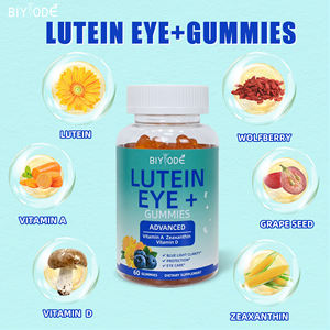 Suplemento herbal Suplementos para la salud de los ojos Extracto de caléndula multivitamínico Gomitas de luteína - Product Image 3