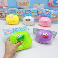 Jouet anti-stress souple et moelleux à rebond lent, texture boueuse, grande bouche amusante, pour jeunes de 7 à 14 ans, en boîte, fabriqué au Zhejiang
