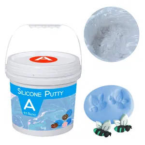 Good Viscosity 1:1 10kg kit Precision Solid Molding Resin silicone putty for Sculptures, Ornaments, and Industrial Components