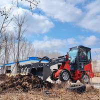Everun ER1220 — mini roue diesel de 1.2 tonnes, équipement de construction shandong, petite roue de ferme, chine