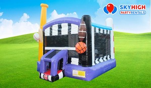 Casa <span class=keywords><strong>de</strong></span> Brinco con Diseño <span class=keywords><strong>de</strong></span> Cancha <span class=keywords><strong>de</strong></span> Baloncesto y Aro <span class=keywords><strong>para</strong></span> <span class=keywords><strong>Adolescentes</strong></span> - Product Image 5