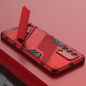 Funda Protectora KAOU con Soporte y Resistente a Golpes - Compatible con Carga Inalámbrica para iPhone 13/12 Pro Max y OPPO A74 4G al por Mayor - Product Image 1