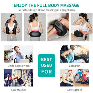 OEM marca espalda cuello hombro masaje adelgazamiento cinturón eléctrico vibración cintura cuerpo masaje calefacción cinturón - Product Image 5