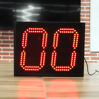 Chronomètre de match portable, tableau de score numérique LED, tableau de score électronique pour terrain de padel intérieur, basketball, jeux de ballons