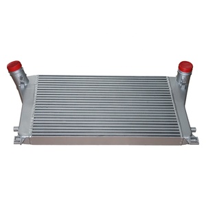 Intercooler de Carreras de Alta Eficiencia de Aluminio 6061 para Au*di V W Golf Mk7 A3 S3 GT I R 7 1.8T 2.0T, Juego de 7 Piezas, Color Plateado JS - Product Image 5