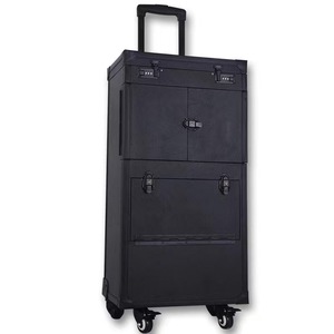 Barbier professionnel voyage étui <span class=keywords><strong>de</strong></span> transport peigne tondeuse organisateur boîte à outils roulant Salon étui <span class=keywords><strong>valise</strong></span> <span class=keywords><strong>coiffure</strong></span> étui sur roues - Product Image 4