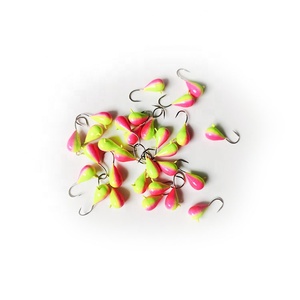 Trong kho 3mm Giọt Nước Mắt vonfram Câu cá trên Băng <span class=keywords><strong>Jig</strong></span> không sơn cho cá hồi Bass mục tiêu loài cho Hồ Suối câu cá trẻ em thân thiện - Product Image 4