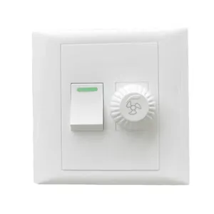 home use electrical socket switch Fan speed regulation control electrical wall switch socket PL