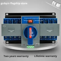 Livraison Gratuite Mini Type DZ47 CB Class ATS 4P 63A Commutateur de Transfert Automatique Triphasé Quatre Fils Double Alimentation Type PC Abongl