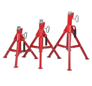 Soporte para Tubos 1107 en Oferta, para Tubos de 12 Pulgadas con Cabezal en V, Altura Ajustable de 71-131 cm - Product Image 6