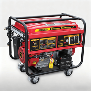 7.5KW Single Phase AC <b>Gasoline</b> <b>Generator</b> Full Copper Alternator AVR 4-Stroke Air-Cooled 25L Cylinder - Product Image 4
